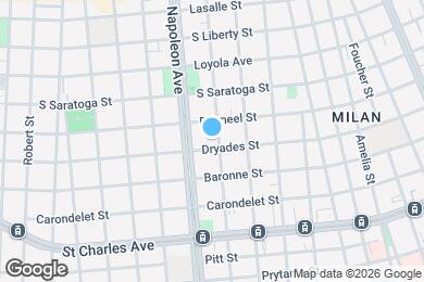 Map image of the property - 1912 General Pershing St