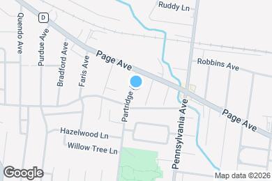 Map image of the property - 1514 Partridge Ave