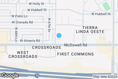 Map image of the property - Tides on McDowell