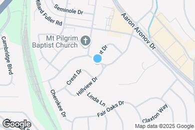 Map image of the property - 304 Ridgewood Ave