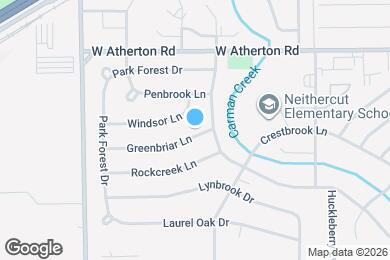 Map image of the property - 1810 Greenbriar Ln