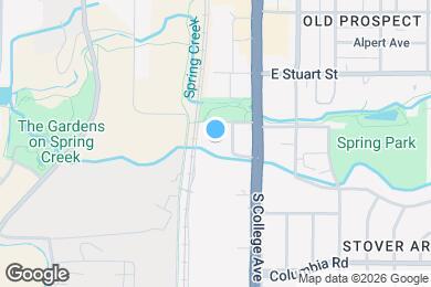 Map image of the property - The Mark Fort Collins