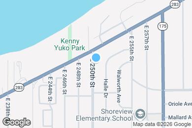 Map image of the property - 253 E 250th St