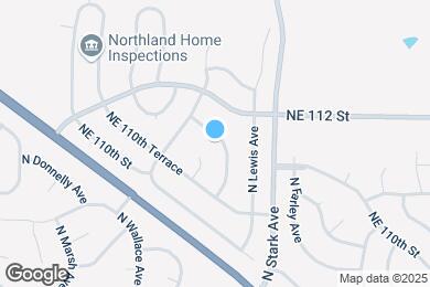 Map image of the property - 8625 NE 111th St