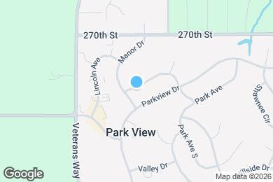 Map image of the property - 3 Park Ave