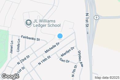 Map image of the property - 835 Michelle Dr