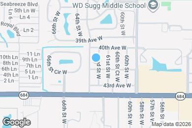 Map image of the property - 4116 62nd St W