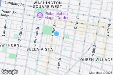 Map image of the property - 822 Fitzwater St