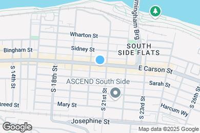 Map image of the property - 2018 E Carson St