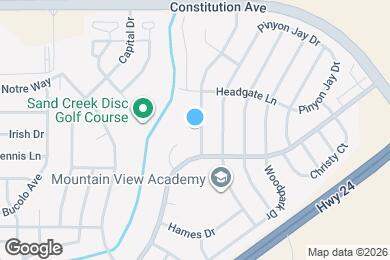 Map image of the property - 2052 Springside Dr