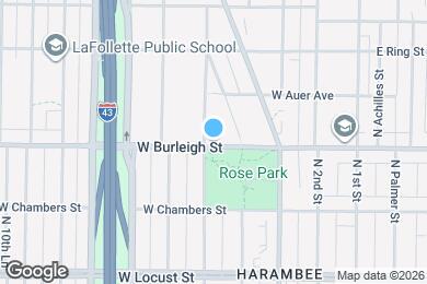 Map image of the property - 436 W Burleigh St