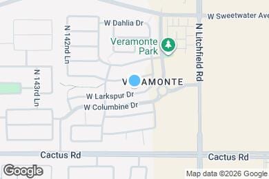 Map image of the property - 14088 W Larkspur Dr