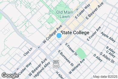 Map image of the property - 217 W Beaver Ave