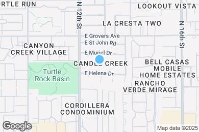 Map image of the property - 1249 E Angela Dr