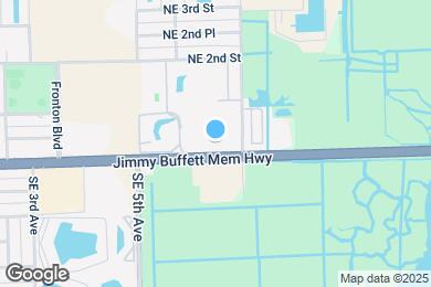 Map image of the property - 601 E Dania Beach Blvd