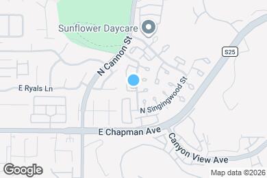 Map image of the property - 5722 E Stillwater Ave