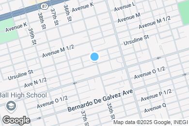 Map image of the property - 1523 35th Street