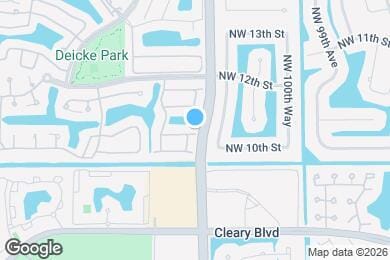 Map image of the property - 10271 NW 10th Ct