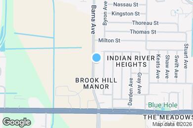 Map image of the property - 4447 Barna Ave