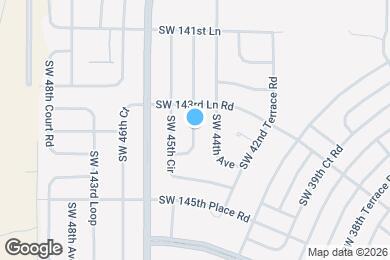 Map image of the property - 14355 SW 44th Ct