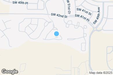 Map image of the property - 4505 SW 52nd Cir