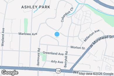 Map image of the property - 2429 Remount Rd