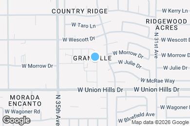 Map image of the property - 18814 N 33rd Dr