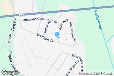 Map image of the property - 1611 Rustic Arch Way