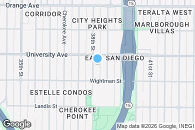 Map image of the property - 3855-3838 38th St