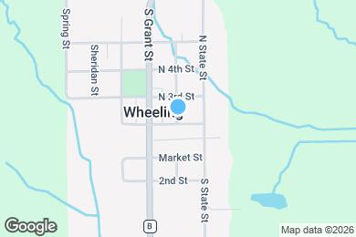 Map image of the property - 206 Lincoln St
