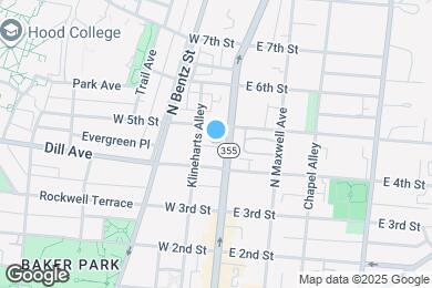 Map image of the property - 419 N Market St