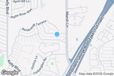 Map image of the property - 2833 Monet Pl