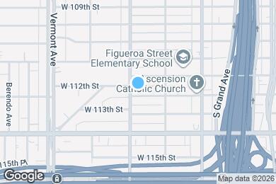 Map image of the property - 647 W 112th St