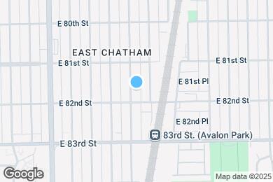 Map image of the property - 8145 S Ellis Ave