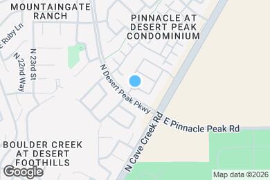 Map image of the property - 23555 N Desert Peak Pkwy