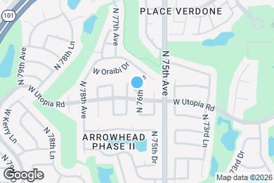 Map image of the property - 19412 N 76th Ave