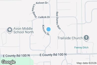 Map image of the property - 1197 Kinross Dr
