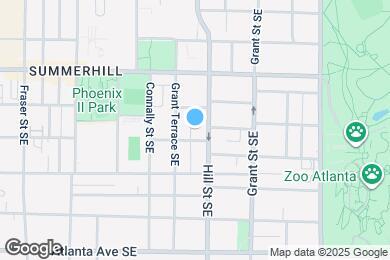 Map image of the property - 728 Woodson St SE