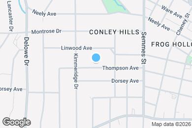 Map image of the property - 1923 Thompson Ave