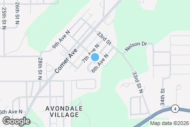 Map image of the property - 3114 6th Ave N