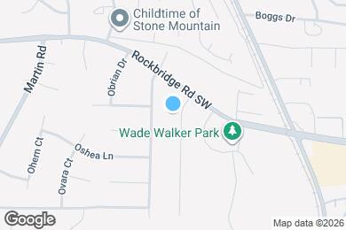 Map image of the property - 391 Rock Meadow Dr