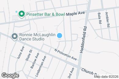 Map image of the property - 619 N Harvard Ave