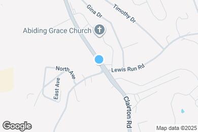 Map image of the property - 1813 Clairton Rd