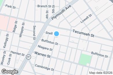 Map image of the property - 6 Carver St