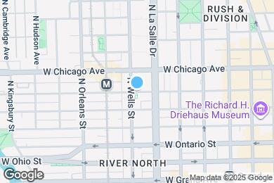 Map image of the property - 168 W Superior St