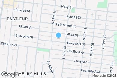 Map image of the property - 1509 Boscobel St