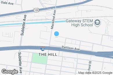 Map image of the property - 5336 Northrup Ave