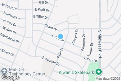 Map image of the property - 252 E Coe Dr