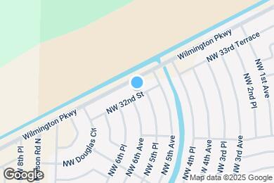 Map image of the property - 521 NW 32nd St