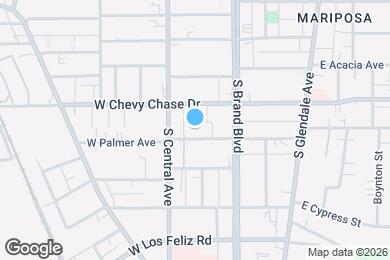 Map image of the property - 209 W Palmer Ave